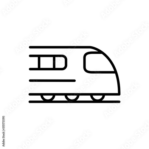 high speed train transport linear design