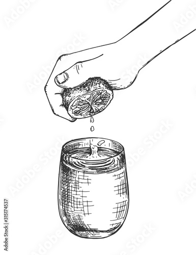 Juicy lemonade preparation process