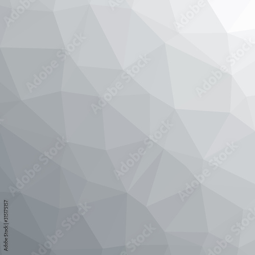 Abstract Low Polygon gradient Generative Art background illustration © vector_master