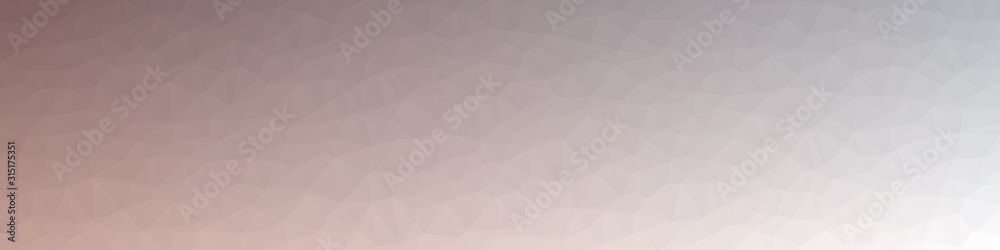 Fototapeta premium Abstract Low Polygon gradient Generative Art background illustration