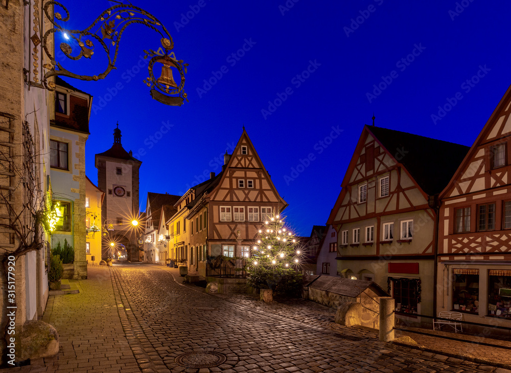Rothenburg ob der Tauber. Old famous medieval city. Rothenburg ob der Tauber. Old famous medieval city.