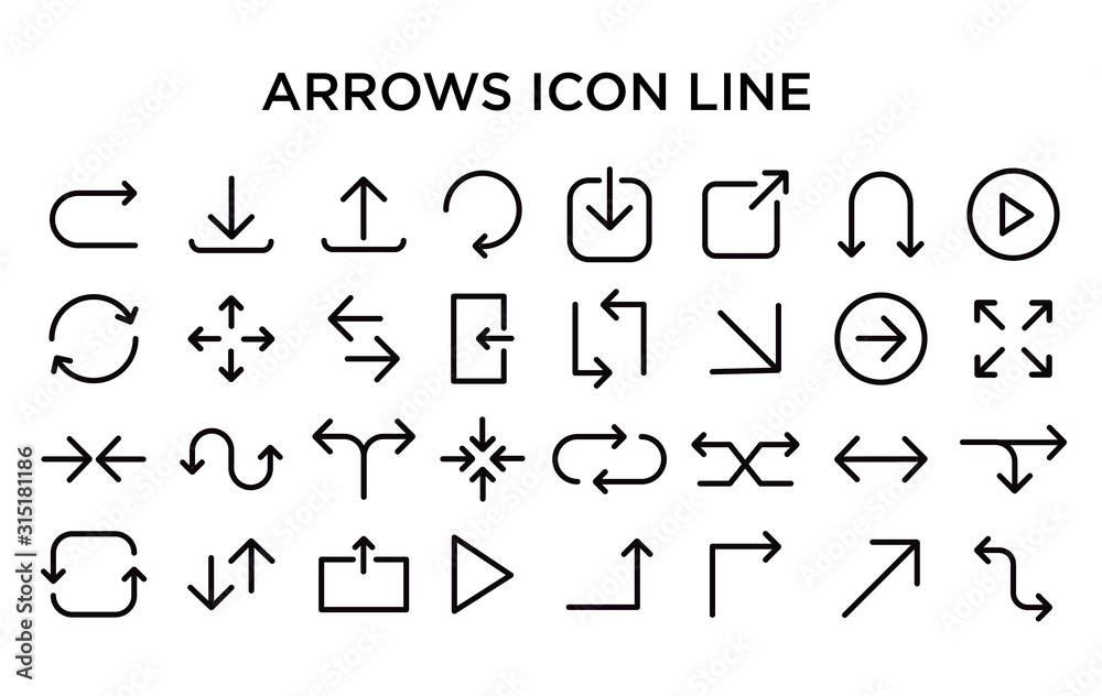 Arrow line