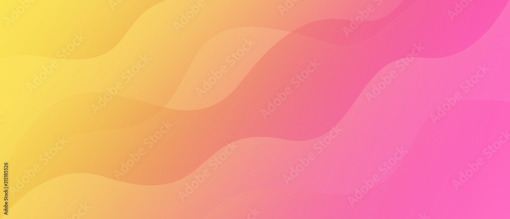 Fototapeta premium Abstract wavy shapes background