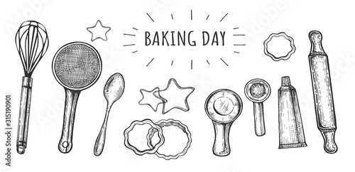 Baking stuff accessories supplies