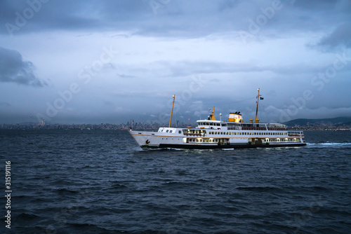 Istanbul and ferry