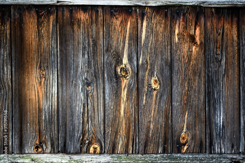 Texture of old wooden boards.