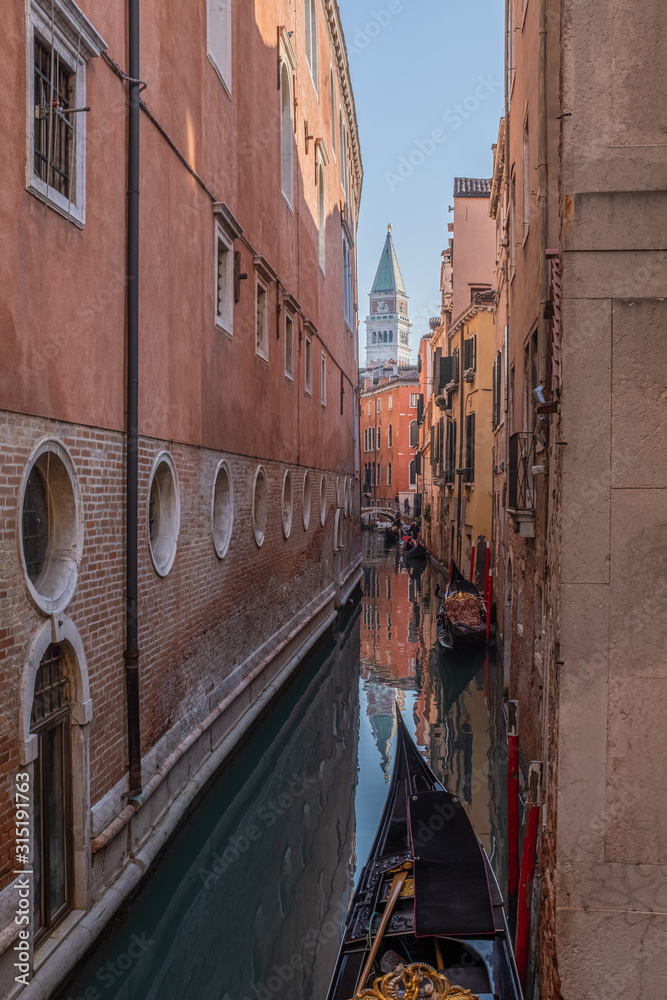 Venezia con i suoi ponti e canali