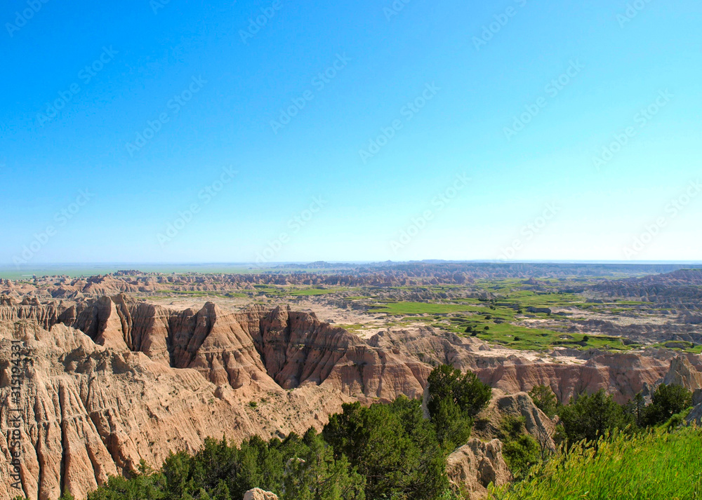 Badlands National Park in South Dakota Badlands National Park in South Dakota