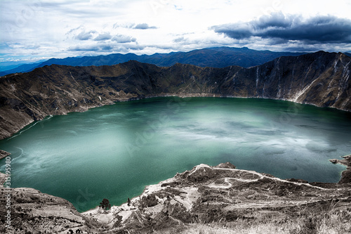 lake in mountains