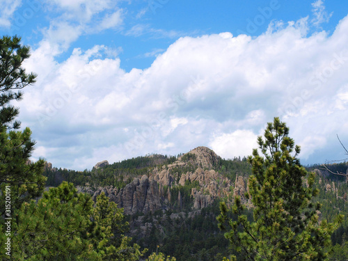 Black Hills in South Dakota with The Needles