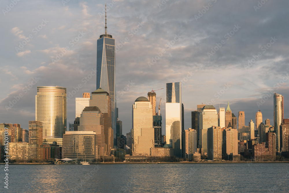 Obraz premium new york city skyline