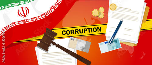 corruption in Iran dirty money deal in business illegal cash financial transaction