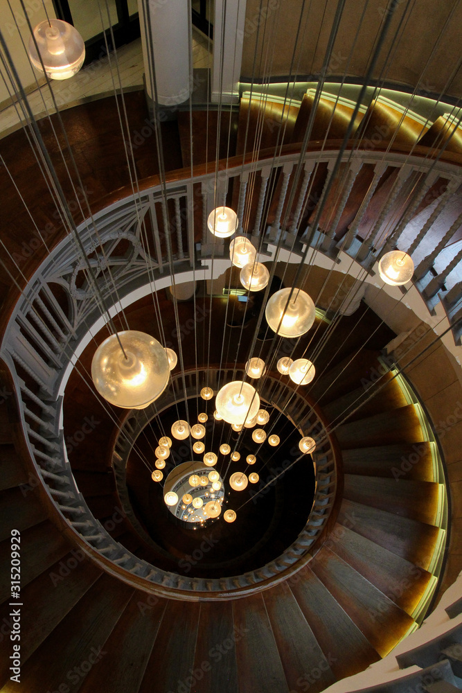 Ornate stairwell