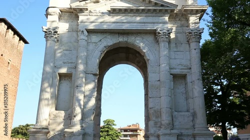 Gavi Arch (Arco Dei Gavi) In Verona, Italy photo