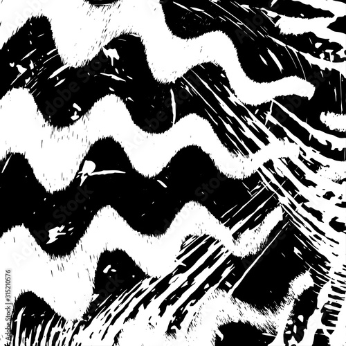 Grunge Wave Texture