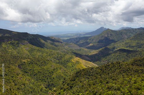 View of the Black River Gorges National, Park, Mauritius
