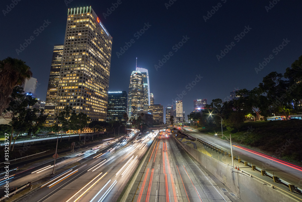 Fototapeta premium Downtown Los Angeles California 