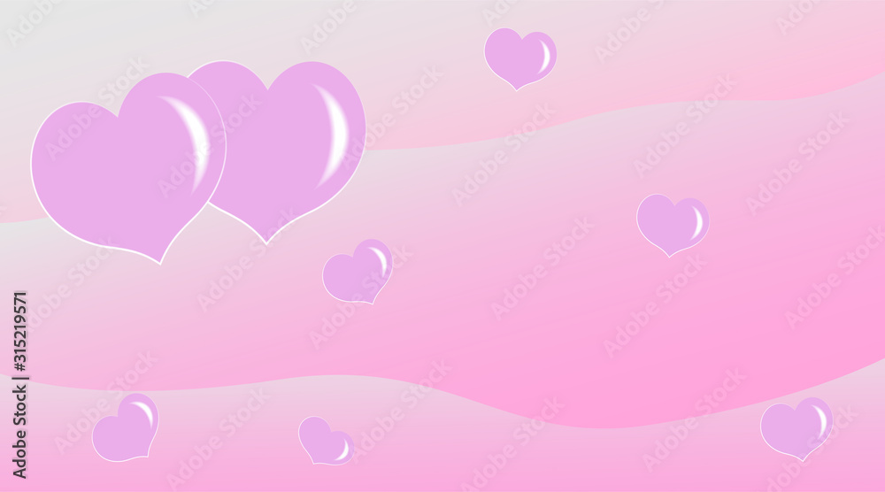 pink hearts on a pink background pink hearts on a pink background