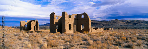 Abandoned Army Post, Circa 1860, Fort Churchill State Park, Nevada