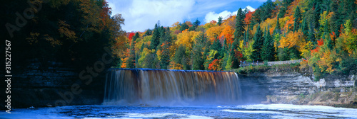 Tahquamenon Fall State Park. Inspired Longfellow's Song of Hiawatha. Michigan