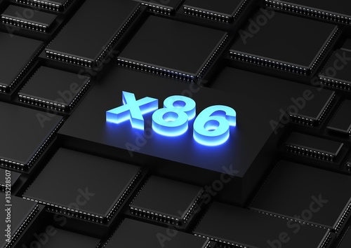 x86 instruction set architectures