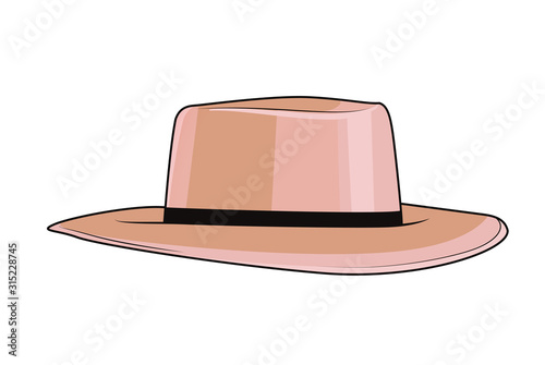 dibujo de Sombrero en vectores