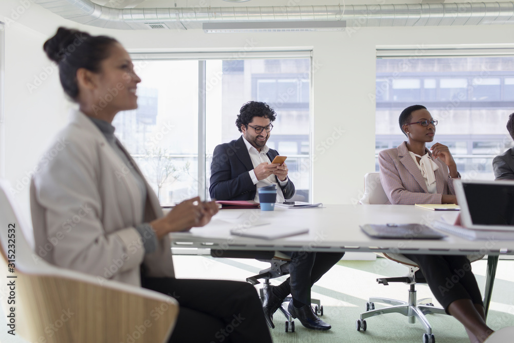 Business people in conference room meeting Business people in conference room meeting