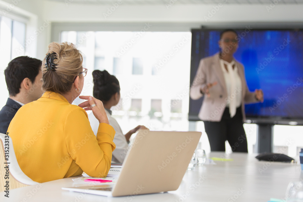 Business people talking in conference room meeting Business people talking in conference room meeting