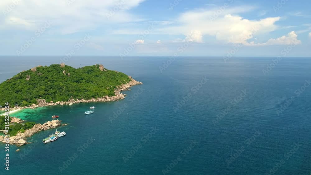 Aerial view on Thailand isalnd Aerial view on Thailand isalnd