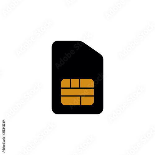 sim card icon, card icon