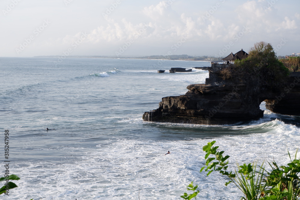 beautiful beach in Bali Indonesia
