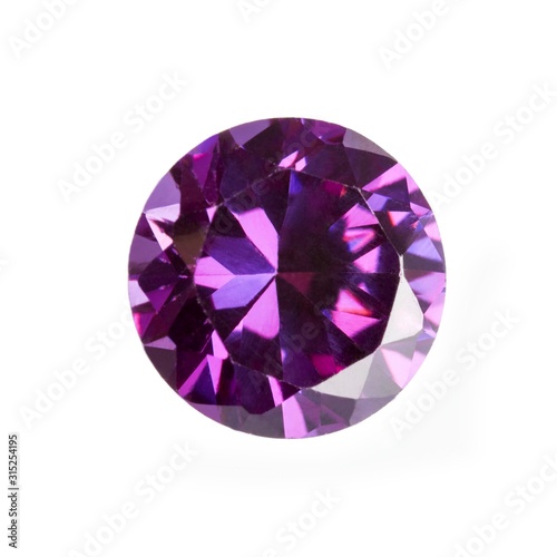 Amethyst gemstone