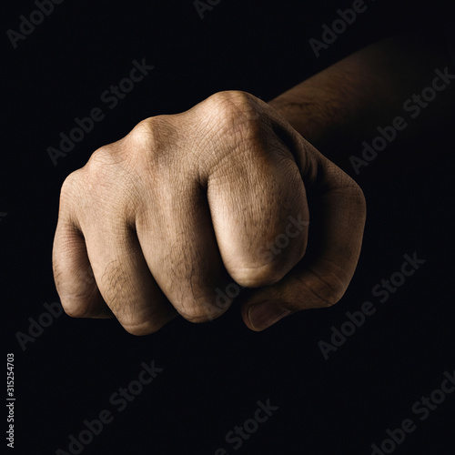 Clenched fist photo