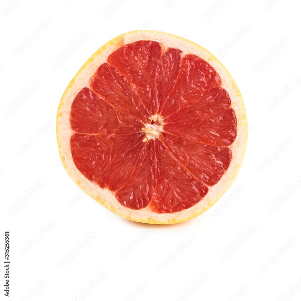 Half a grapefruit Half a grapefruit