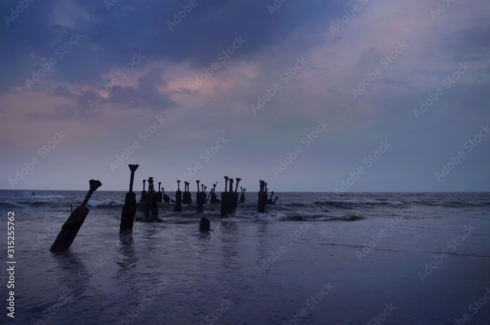 Fototapeta premium Beautiful Kozhikode Beach