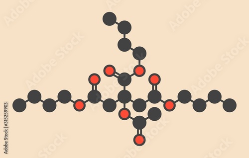 Plasticizer molecule photo