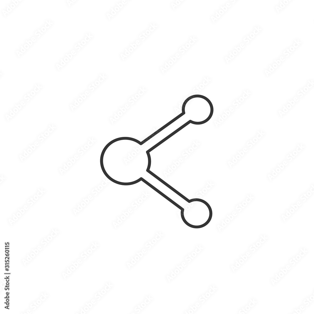 share icon vector solid grey share icon vector solid grey