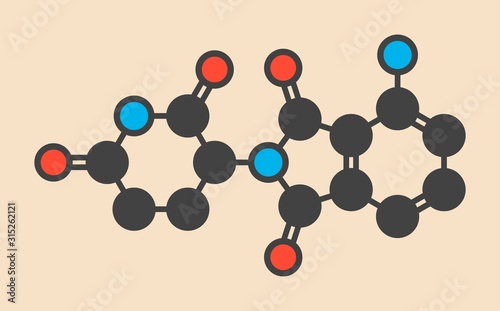 Pomalidomide molecule photo