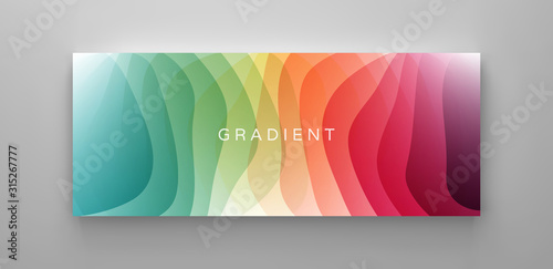 Abstract wavy background with dynamic effect. Modern screen design for mobile app and web. 3d vector illustration for brochure, banner, flyer or presentation.