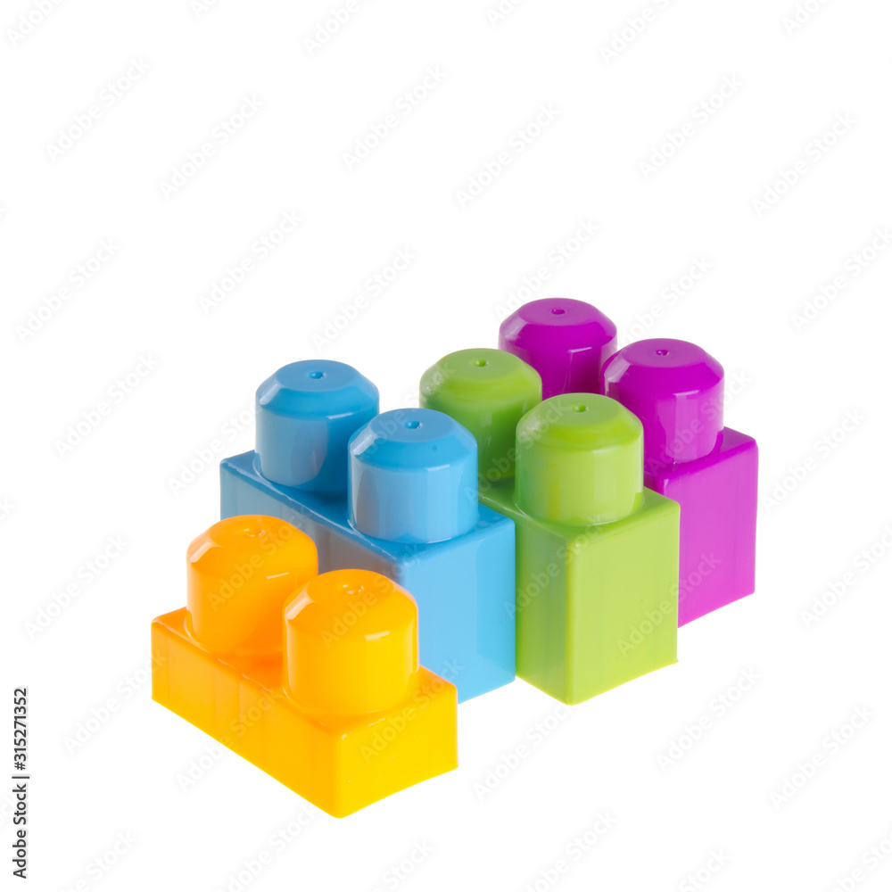 Toy or Plastic building blocks on background new. Toy or Plastic building blocks on background new.