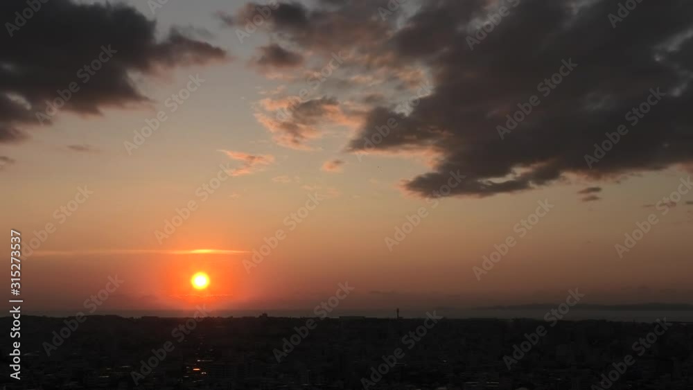 沖縄 首里から見る那覇の夕景 沖縄 首里から見る那覇の夕景