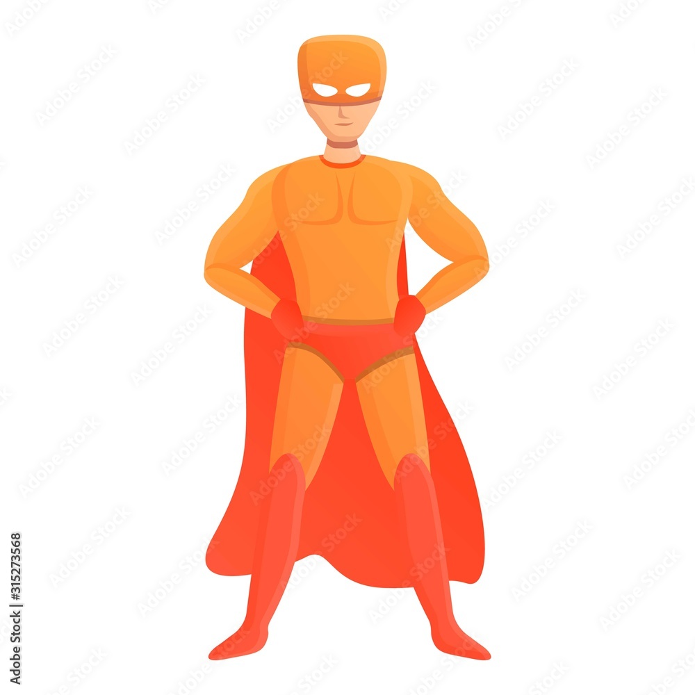 Mask superhero icon. Cartoon of mask superhero vector icon for web design isolated on white background Mask superhero icon. Cartoon of mask superhero vector icon for web design isolated on white background