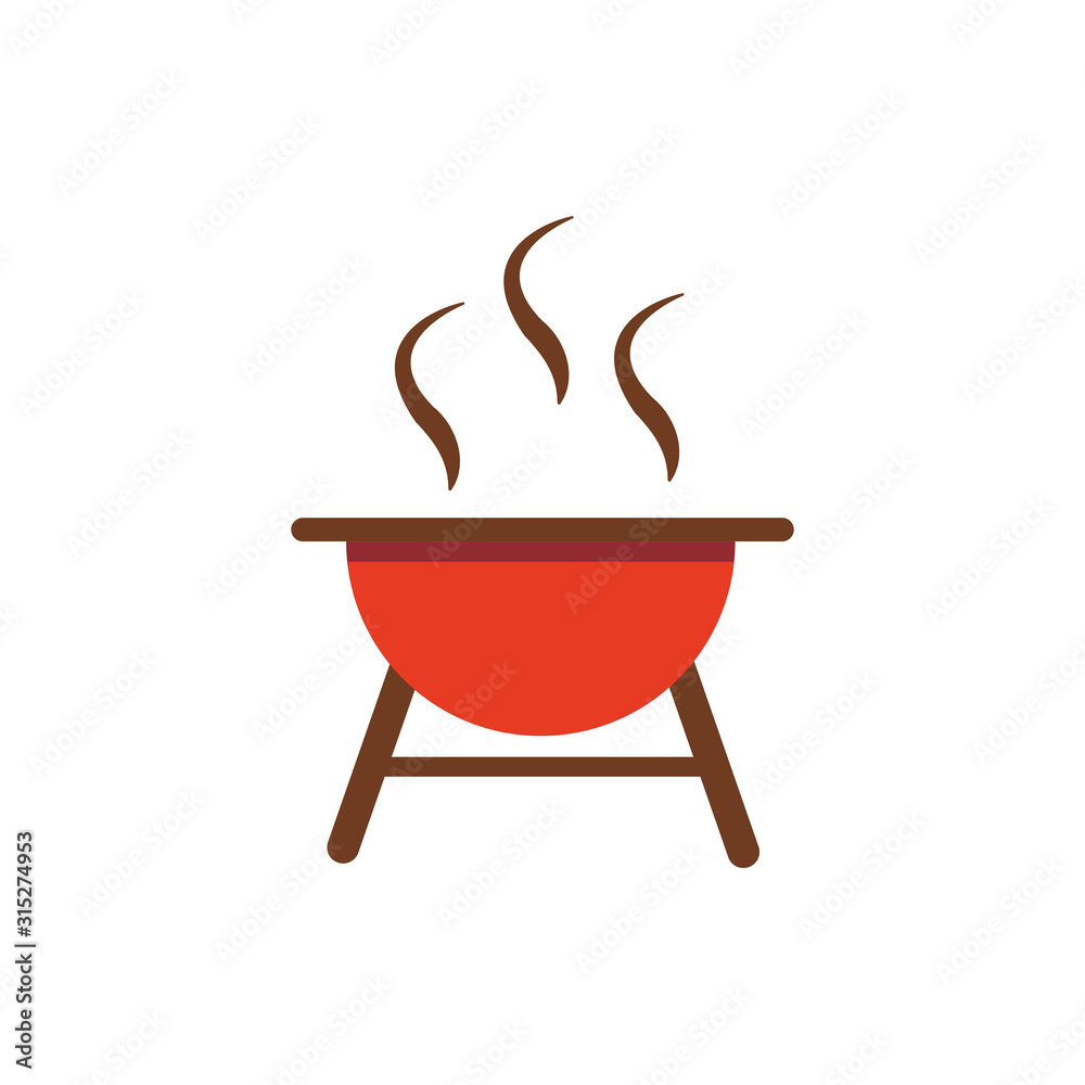 grill barbecue icon on white background grill barbecue icon on white background