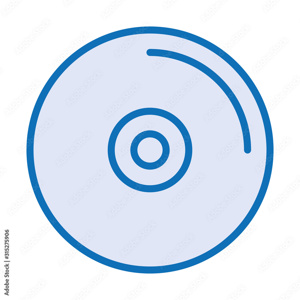 compact disk device isolated icon compact disk device isolated icon