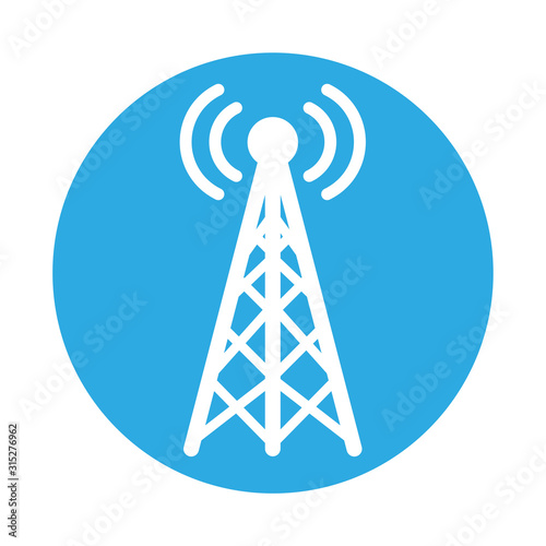 antena with wifi connection signal