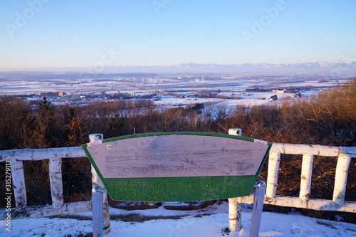 冬の十勝平野 photo