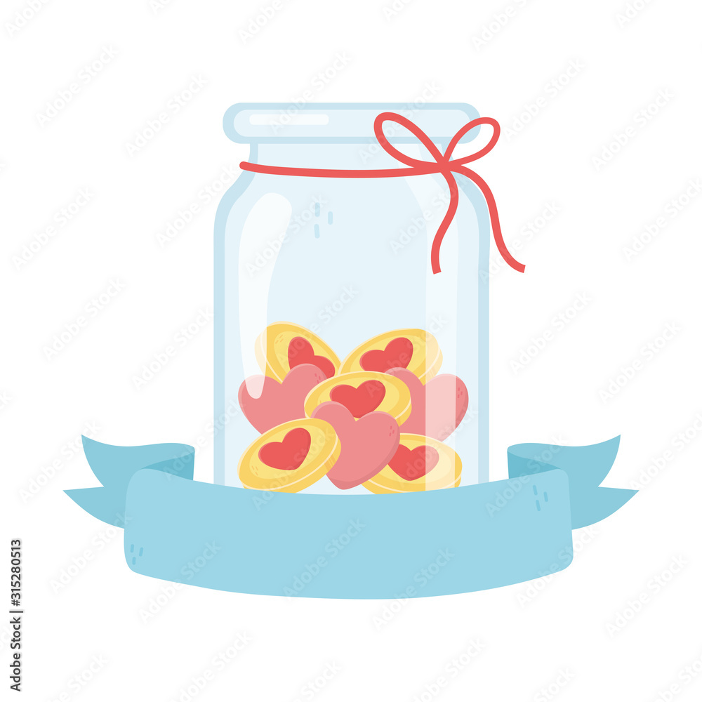 jar glass with coins money hearts love charity and donation banner jar glass with coins money hearts love charity and donation banner