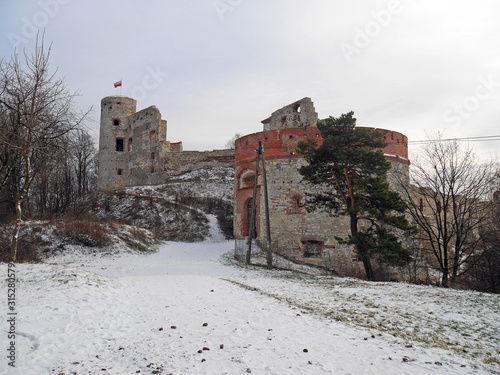 castle in winter