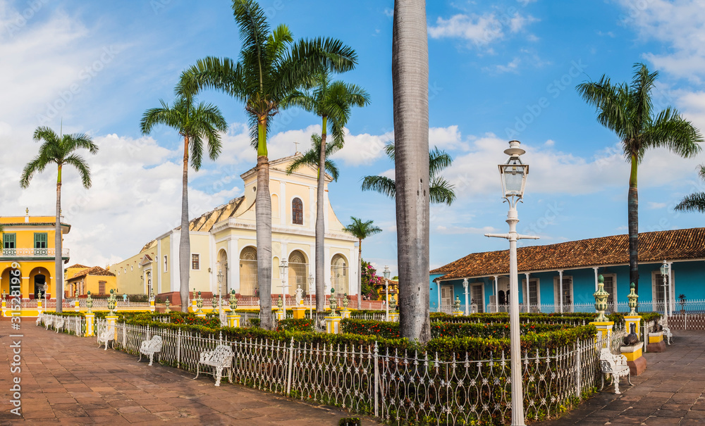 Fototapeta premium Cuba Trinidad Plaza Mayor