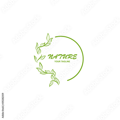 Trendy Tropical Leaves Vector Design  farm fresh and natural product labels and badges collection for food market    organic products promotion  healthy life and premium quality food and drink.
